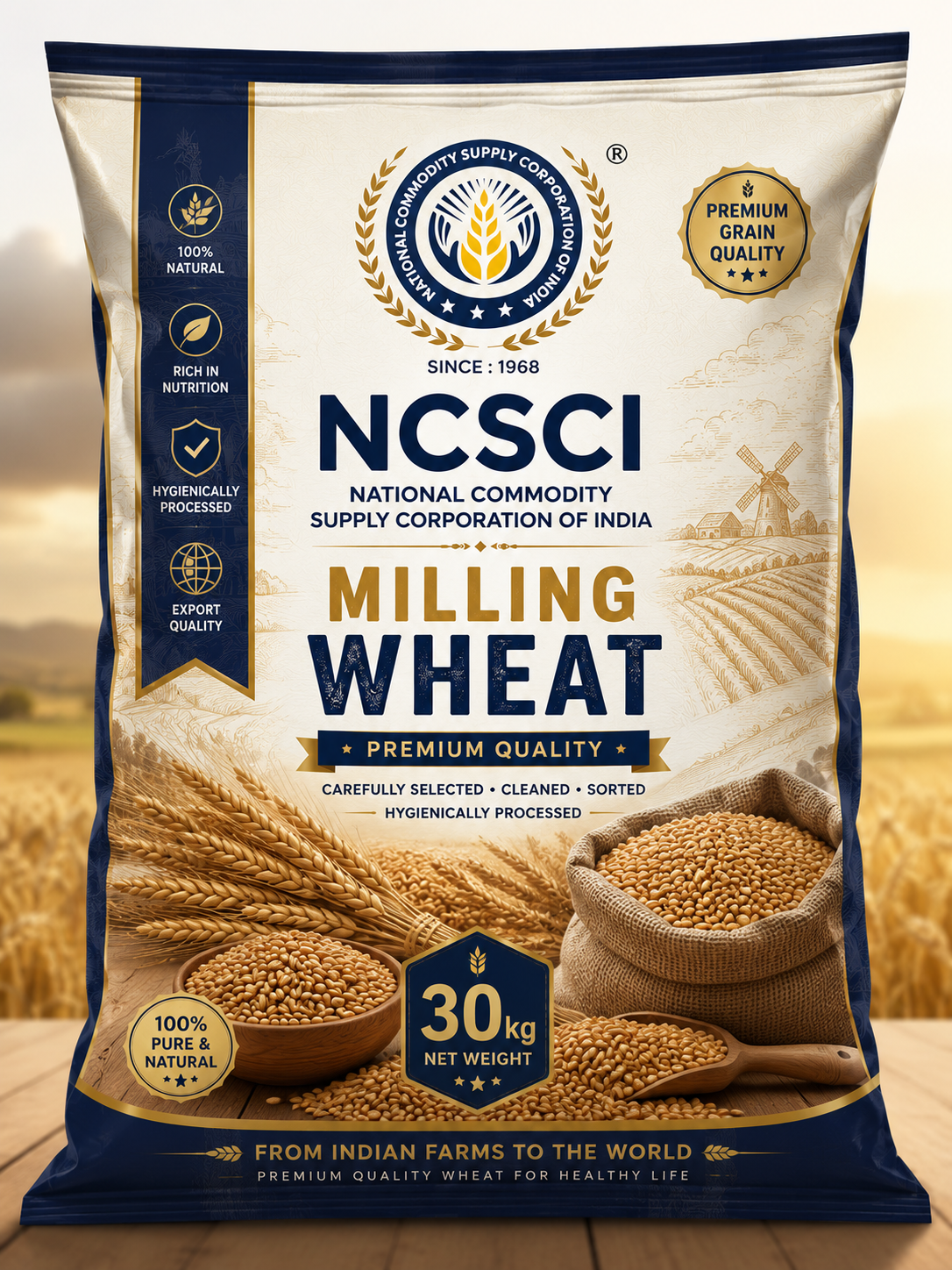 Strengthening Every Mill with Quality Wheat.